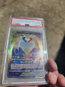 PSA 10 Latias & Latios GX 113/181 Sm-Team Up Holo Pokemon TCG Card - Image 4