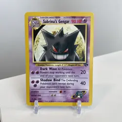 Pokemon Sabrina's Gengar 29/132 Gym Challenge Regular Card - Image 1
