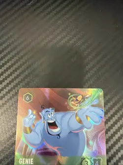 DISNEY Lorcana GENIE On the Job The First Chapter 209/204 Enchanted TCG Card - Image 2