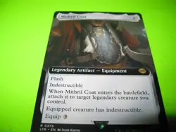 Mithril Coat Extended Art - The Lord of the Rings (LTR) #379 MTG - Image 1
