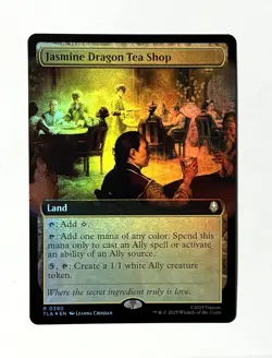 Jasmine Dragon Tea Shop - Extended Art FOIL - MTG Avatar - TLA 390 - Image 1