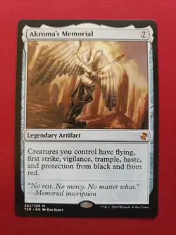 Akroma's Memorial TSR # 262 MtG - Image 1