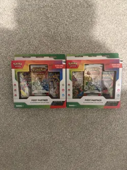 Pokemon TCG Series 1 First Partner Illustration Collection Brand New Sealed X2 - Image 1