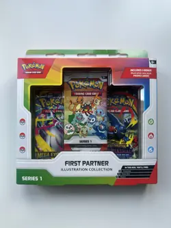 Pokemon TCG First Partner Illustration Collection Series 1 Sealed Box New - Image 1