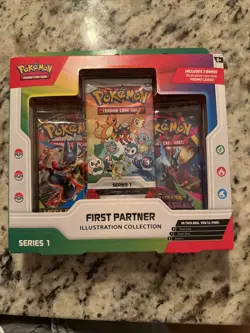 Pokemon TCG: First Partner Illustration Collection Series 1 New Sealed - Image 1
