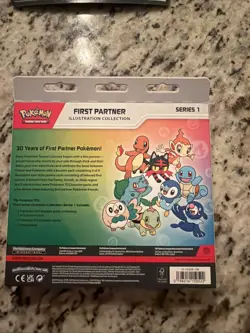 Pokemon TCG: First Partner Illustration Collection Series 1 New Sealed - Image 2