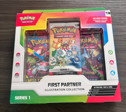 Pokemon TCG | First Partner Illustration Collection | Series 1 | New & Sealed - Image 1