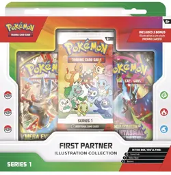 Pokemon TCG First Partner Illustration Collection Series 1 2026 New & Sealed - Image 1