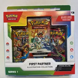 Pokemon TCG First Partner Illustration Collection Series New Sealed - Image 1