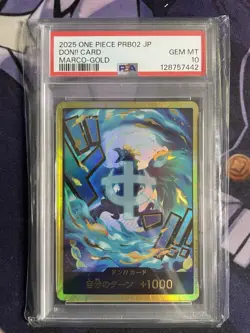 2025 One Piece PRB02 JP Don! Card Marco Gold - Image 1