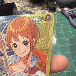 Bandai Nami Leader Alternate Art Holo OP11-041 A Fist of Divine Speed English - Image 5