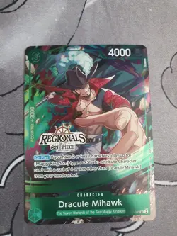 Dracule Mihawk ST12-003 Regionals Promo One Piece - Image 1