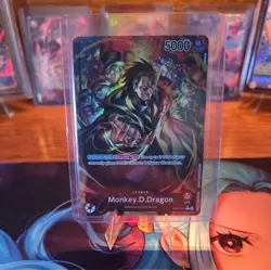English Monkey D Dragon Alt Leader OP07-001 One Piece TCG Near Mint 🔥🔥🔥 - Image 1