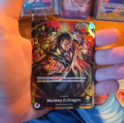 English Monkey D Dragon Alt Leader OP07-001 One Piece TCG Near Mint 🔥🔥🔥 - Image 3