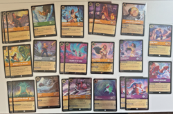 Disney Lorcana Pocahontas Lot – Legendary/Super Rare, FOILs Winterspell NM - Image 1