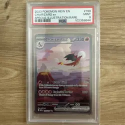 Pokemon TCG: Scarlet & Violet 151 Charizard EX SIR 199/165 Mint PSA 9 - Image 1