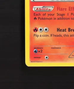 Flareon 13/98 Ancient Origins Uncommon Pokemon Card MP - Image 5