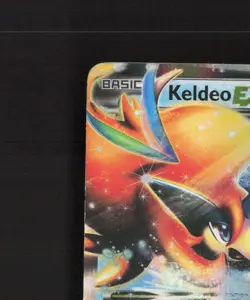 Keldeo EX 45/113 Legendary Treasures Ultra Rare Holo Pokemon Card DMG - Image 3