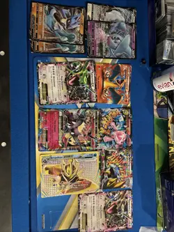 POKEMON OVERSIZED CARD LOT OLD TO NEW ALOT OF OLD GEMS!!!! - Image 1