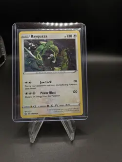 RAYQUAZA SWSH029 HOLO PROMO SWORD & SHIELD PROMO POKEMON - Image 1