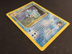 Pokemon Giovanni's Gyarados Gym Challenge HOLO 5/132 Stage 1 (DAMAGED) - Image 4