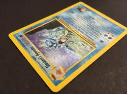 Pokemon Giovanni's Gyarados Gym Challenge HOLO 5/132 Stage 1 (DAMAGED) - Image 5