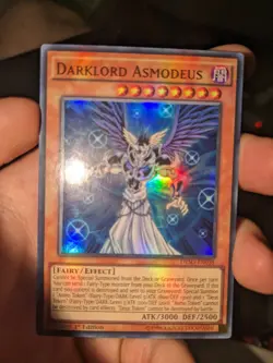 Darklord Asmodeus - DESO-EN038 - Super Rare - 1st Edition - YuGiOh - Image 1