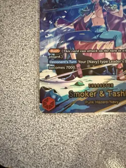 Smoker And Tashigi EB04-003 Alt Art SP One Piece TCG OP15 English - Image 2