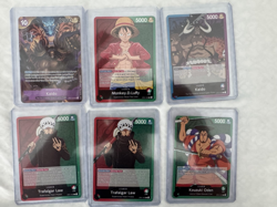 ONE PIECE OP-01 LOT! COMMON, UNCOMMON, RARE, SUPER RARE, LEADER, PARALLEL, &BASE - Image 1