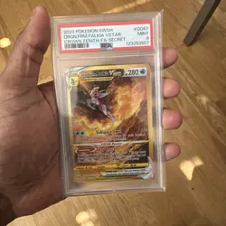 Origin Forme Palkia VSTAR GG67/GG70 Crown Zenith PSA 9 MINT Pokemon TCG Card - Image 1