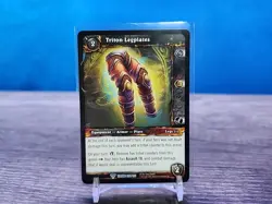 Triton Legplates World of Warcraft WoW TCG Throne of the Tides 225/263 - Image 1