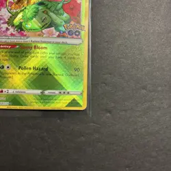 Pokemon GO Radiant Venusaur 004/078 Holo Misscut - Image 5