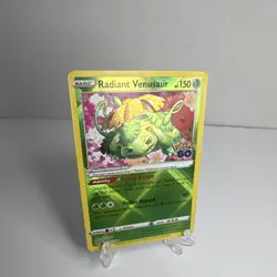 Pokemon TCG Radiant Venusaur 004/078 Pokemon GO Radiant Rare Holo 150HP - Image 1