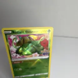 Pokemon TCG Radiant Venusaur 004/078 Pokemon GO Radiant Rare Holo 150HP - Image 3