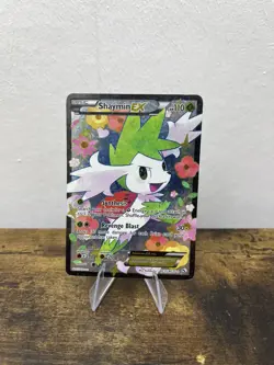 Pokemon TCG Card - Shaymin EX RC21/RC25 Legendary Treasures Radiant Collection - Image 1