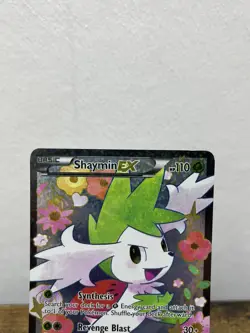 Pokemon TCG Card - Shaymin EX RC21/RC25 Legendary Treasures Radiant Collection - Image 4