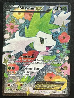 Pokemon Shaymin EX - Legendary Treasures Radiant Collection - RC21/RC25 LP - Image 1