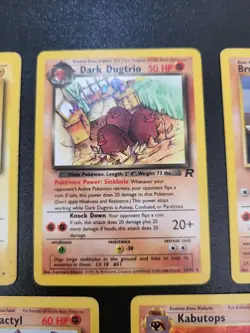 POKEMON CARD JOB LOT - RARES - BASE SET - TEAM ROCKET - FOSSIL - GYM HERORS - Image 3