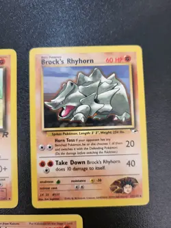 POKEMON CARD JOB LOT - RARES - BASE SET - TEAM ROCKET - FOSSIL - GYM HERORS - Image 4