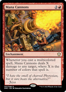 Mana Cannons Dominaria United Commander NM Red Rare MAGIC MTG CARD ABUGames - Image 1