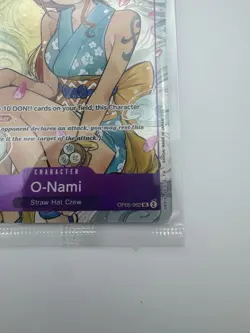 O-Nami (Illustration Box Vol.1) OP05-062 Sealed One Piece Promo Card NM English - Image 5
