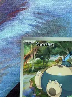 Pokemon Snorlax 051 SVP Scarlet & Violet 151 Promo Holo 150 HP English Card - Image 3