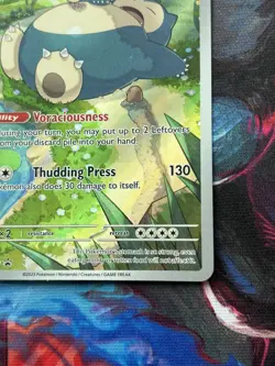 Pokemon Snorlax 051 SVP Scarlet & Violet 151 Promo Holo 150 HP English Card - Image 5