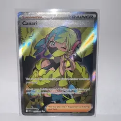 Pokemon TCG Canari Ascended Heroes 257/217 Full Art Holo Trainer-Supporter Card - Image 1
