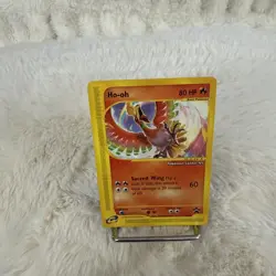 Ho-Oh # 52 WOTC Black Star PROMO "Pokemon Center NY" Stamped Card E- Reader NM - Image 2