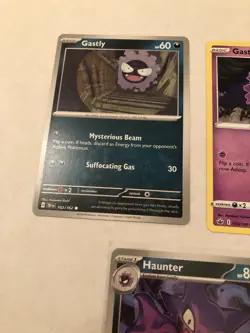 Lot Of 7 Gastly Haunter Pokemon Cards - Image 2
