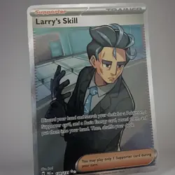 Pokemon Larry’s Skill 139/131 Prismatic Evolutions Ultra Rare Holo Card NM/M - Image 1