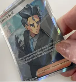 Pokemon Larry’s Skill 139/131 Prismatic Evolutions Ultra Rare Holo Card NM/M - Image 2