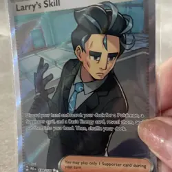 Pokemon Larry’s Skill 139/131 Prismatic Evolutions Ultra Rare Holo Card NM/M - Image 3
