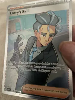 Pokemon Larry’s Skill 139/131 Prismatic Evolutions Ultra Rare Holo Card NM/M - Image 4